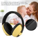 Casque anti - bruit b�b� - - jaune - r�duction de 22 db - confortable et s�r