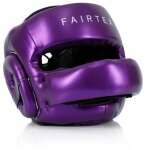 Casque de boxe fairtex hg17 avec prot�ge - nez violet l