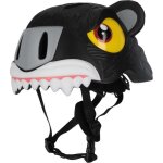 Casque enfant crazy safety panth�re noire s 49 - 55 cm led en 1078