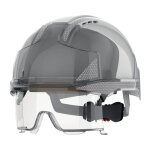 Fp - casque d'escalade industriel evo� vistalens� blanc / fum� abs en 397. en 50365 jsp