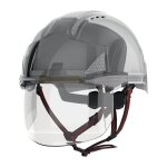 Fp - casque d'escalade industriel evo® vistashield® dualswitch? blanc / abs fumé Fp - casque d'escalade industriel evo® vistashield® dualswitch? blanc / abs fumé