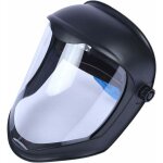 Casque de faciale avec visi�re housse de anti - bu�e meulage de s�curit�, prot�ge contre chutes, masque ...