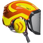 Protos casque forestier / casque de protection kox integral arborist f39 orange / jaune fluo