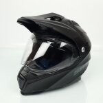 Casque pour moto cross trail swaps enduro s789 crux noir mat