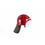 Casque de pompier f1 klein rouge enfant visi�re escamotable licence msa gallet
