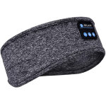 Casque sommeil sans fil, bandeau bluetooth 5. 0 de sport avec micro, unisexe ecouteurs de musique serre ...
