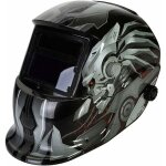 Casque de soudage automatique avec 2 lentilles et 2 capteurs filtre dimmable din 9 - 13 pour mig tig ...