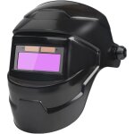 Casque de soudage solaire noir, led auto - obscurcissant professionnel, avec large plage d'ombrage r�glable ...