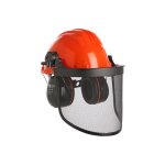 Climax - casque de travail de protection avec visi�re et �couteurs climatiques int�gr�s 437