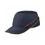 Delta plus - casquette anti - heurt bleu marine - noir air coltan