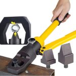 Casse - noix professionnel hydraulique + manuel + fendeur 10 tonnes plage de coupe : m8 - 14 / m16 - ...