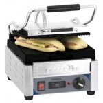 Casselin - grill panini petit premium rainurée - rainurée avec minuteur Casselin - grill panini petit premium rainurée - rainurée avec minuteur