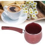 Casserole � lait, casserole antiadh�sive de 8 cm de diam�tre avec becs verseurs casserole en alliage ...