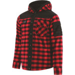 Caterpillar - surchemise de travail renforc� avec capuche sequoia rouge / noir xxl