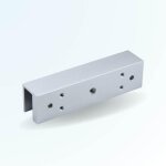 Cavalier pour porte en verre - accessoire ventouse �lectromagn�tique - 350 kg