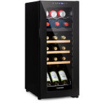 Klarstein caves à vin 18 bouteilles en pose libre - range - bouteille avec 2 zones de refroidissement, ... Klarstein caves à vin 18 bouteilles en pose libre - range - bouteille avec 2 zones de refroidissement, ...