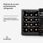 Klarstein cave à vin autonome 1 zone petit réfrigérateur à boissons petite cave à vin petite cave à vin ... Klarstein cave à vin autonome 1 zone petit réfrigérateur à boissons petite cave à vin petite cave à vin ...