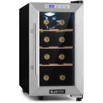 Klarstein - cave a vin, rfrigrateur  vin sur pieds avec porte en verre, cave  vin de vieillissement, ...