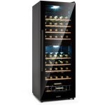 Klarstein - cave a vin, rfrigrateur  vin sur pieds avec porte en verre, cave  vin de vieillissement, ...