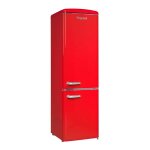 R�frig�rateur combin� r�tro ann�es 50 ? 181l r�frig�rateur, 63l cong�lateur ? d�givrage automatique ? ...