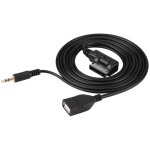 Ej. life cble adaptateur usb aux audio de voiture pour mercedes benz c63 e200l cls e s ml class