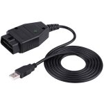 Cble d'outil de scanner de diagnostic automatique vag - k + can obd2 de 1. 4m / 55 pouces pour audi skoda ...