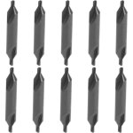Ccykxa lot de 10 forets combin�s en acier rapide r�sistant � l'usure pour perceuse d'�tabli fraiseuse ...