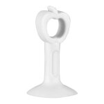Ccykxa - 10 pices, blanc bute de porte en silicone anti - collision poigne de porte murale protecteur ...