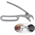 Ccykxa 2 pi�ce pince pour plateau de four - pinces � pizza robustes pinces de cuisson en aluminium moul� ...