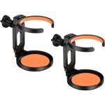 Ccykxa 2 pi�ces porte - gobelet r�glable pour grille d'a�ration de voiture, porte - bouteille d'eau pliable ...