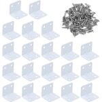 20 pices querres de fixation querre angle en acier inoxydable 90 degrs  angle droit avec 80 vis ...