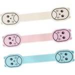 Ccykxa lot de 3 verrous de s�curit� de 20 x 3, 8 x 1 cm pour filles et gar�ons, verrous de placard originaux, ...