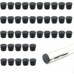 40 pices 16mm embouts en plastique pour pieds de meubles embouts en plastique pour tubes ronds pour ...