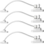 4pcs scurit entrebilleur fentre porte verrouillage de scurit cble rsistant et verrouillage  ...