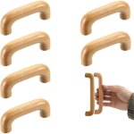 Ccykxa 6 poign�es de meubles en bois, poign�es de placards de cuisine, poign�es de portes de placards, ...