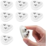Ccykxa 8 pi�ces roulettes de meubles, roulettes pour meubles, roulettes de meubles plats, roulettes de ...