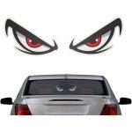 Ccykxa autocollants r�fl�chissants pour voiture - autocollants pour les yeux st�r�o - amusants - - pour ...