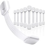 Ccykxa bloc porte securite bebe 10 pi�ces, bloque tiroir placards loquets et frigo securite placard enfant ...