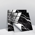 Ccykxa - c)20 pi�ces autocollants de carrelage en marbre pour cuisine, salle de bain, dosseret, pvc, ...