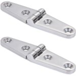 Ccykxa charni�res de meuble polies par miroir de charni�re de porte d'acier inoxydable pour le charni�res ...