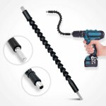 Ccykxa flexible perceuse visseuse electrique et tournevis - aimant 360 rallonge  cardan 295mm avec ...