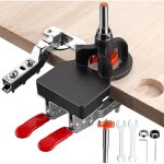 Ccykxa - gabarit de charni�re 35mm double pince gabarit de per�age pour charni�re en alliage 35mm perforatrice ...