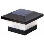 Ccykxa ? lampes solaires pour poteaux ? �tanch�it� ip65 ? panneau polycristallin 5, 5v ? luminosit� 80 ...