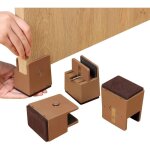 Ccykxa - rehausseurs de chaise r�glables de 5, 1 cm avec pince � vis, rehausseurs de meubles de lit de ...