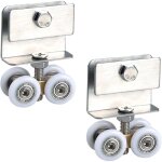 Roulette porte coulissante douche galets - roues accessoires roulement mtalliques roue suspendue poulie ...
