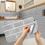 Stickers carrelage cuisine, 12 pièces autocollant en tuile auto - adhésif sticker imperméable en pvc ... Stickers carrelage cuisine, 12 pièces autocollant en tuile auto - adhésif sticker imperméable en pvc ...