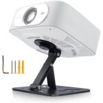 Ccykxa support de videoprojecteur projecteur retroprojecteur sur pied table, multi angle support mural ...