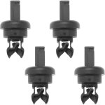 Ccykxa x clips de fixation pour tablette arri�re, clips de voiture, clips de fixation, rivets en plastique, ...