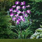 Cd3504hi lampe solaire � led de jardin lampadaire ext�rieur professionnel d�cor - lampe pour jardin ext�rieur ...