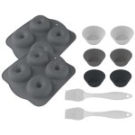 Cecotec - accessoires pour friteuse � air cecofry sweetbake pack accessoires. moules de silicone de de ...